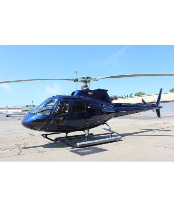 GENEVE - Vol d'initiation au pilotage AS350 60 min